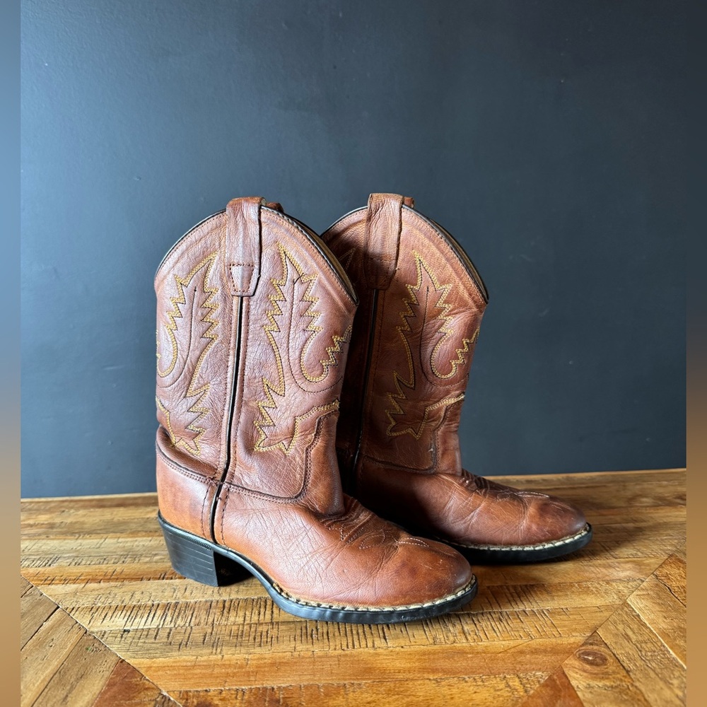 Vintage Old West Kids Cowboy Boots